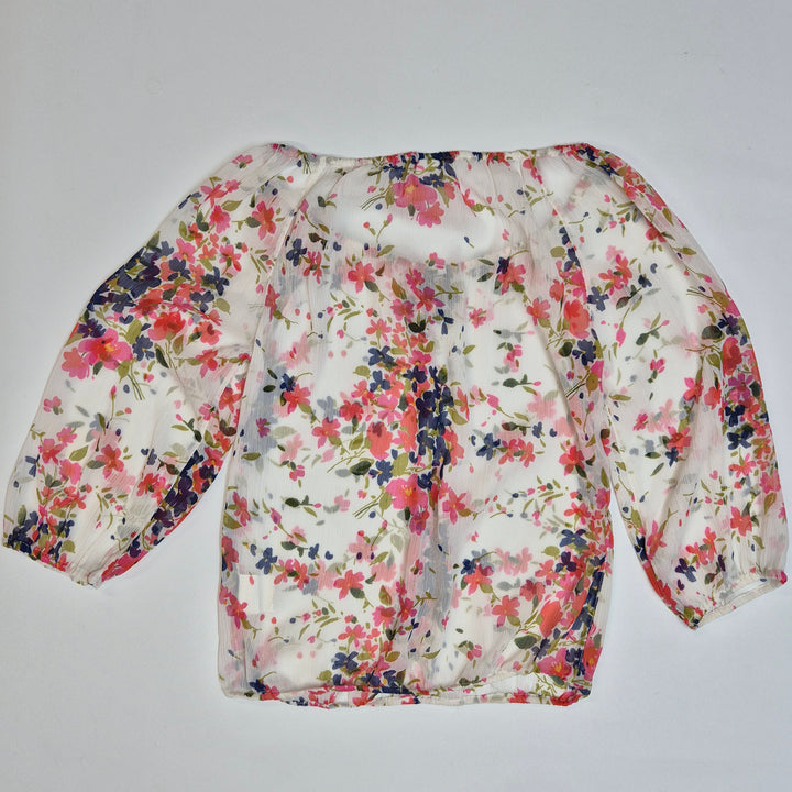 Färgglad blommig blus från VILA, storlek S