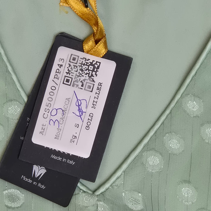 Elegant blus från Gold Milenär med prickar