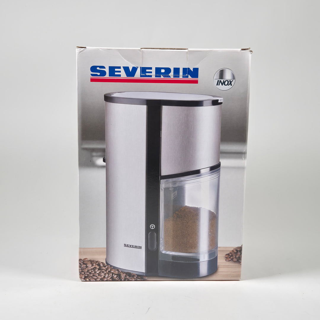 Elegant Severin kaffekvarn i rostfritt stål