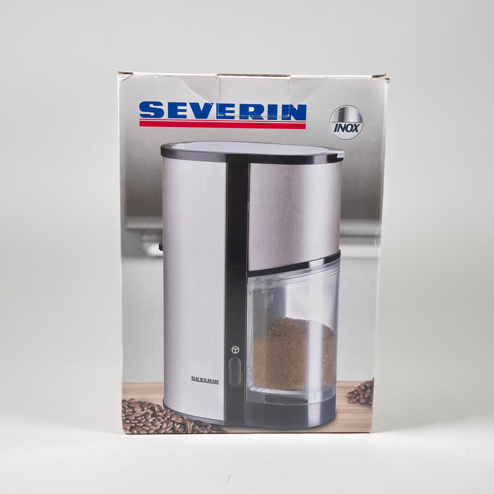 Elegant Severin kaffekvarn i rostfritt stål