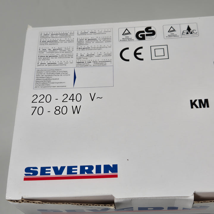 Elegant Severin kaffekvarn i rostfritt stål