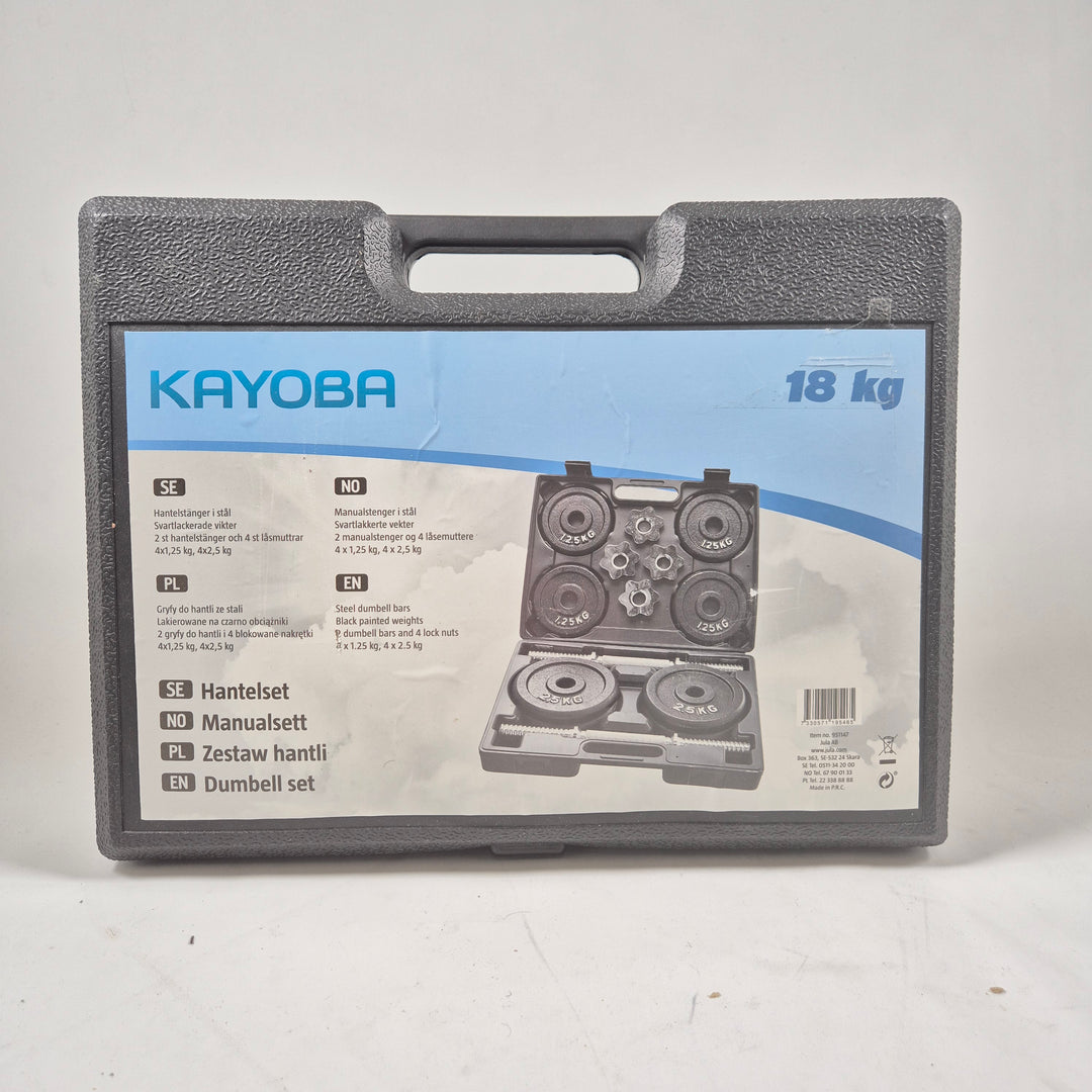 Kayoba hantelset i mycket gott skick