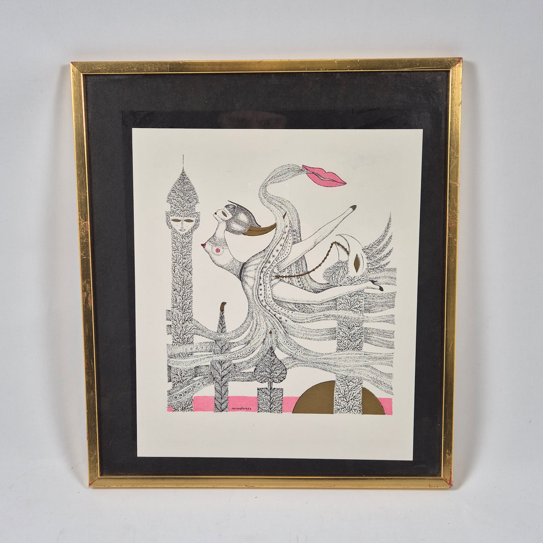 Unik modern tavla av Manu Valtesa