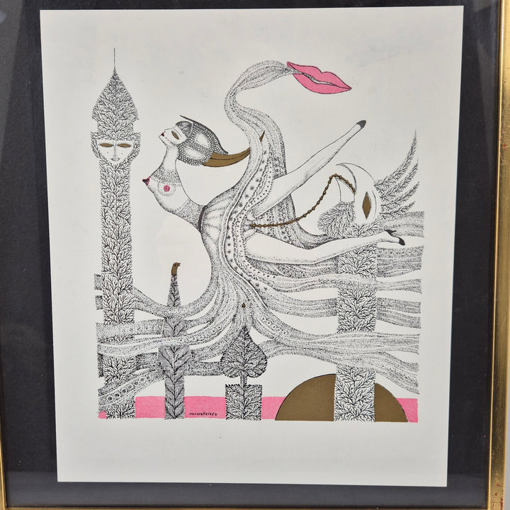 Unik modern tavla av Manu Valtesa