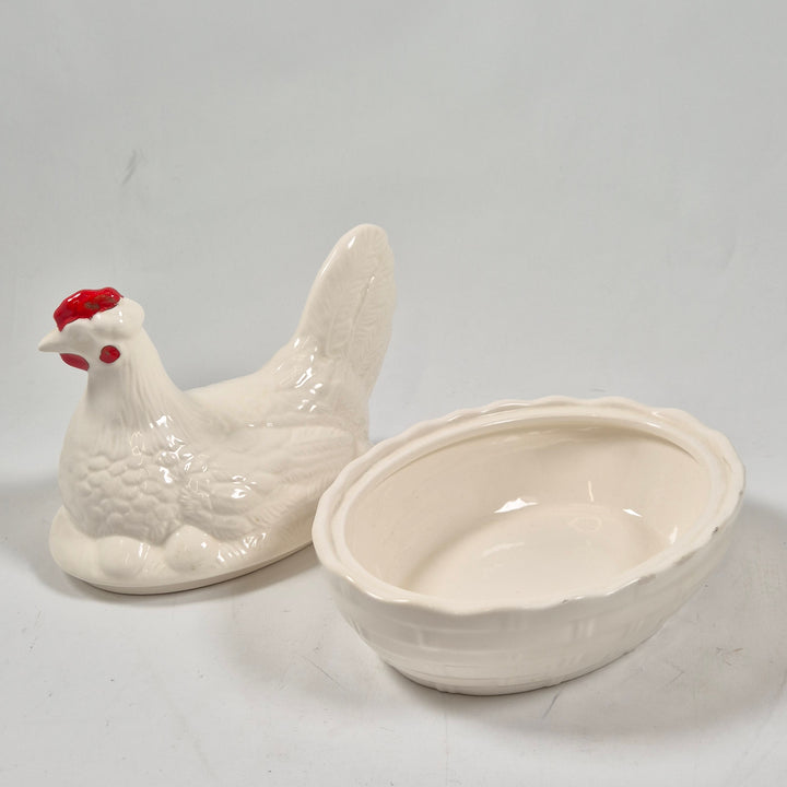 Retro keramikvas Schramberg i form av höna