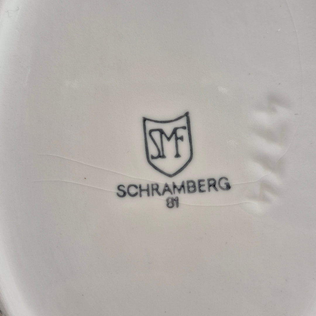 Retro keramikvas Schramberg i form av höna