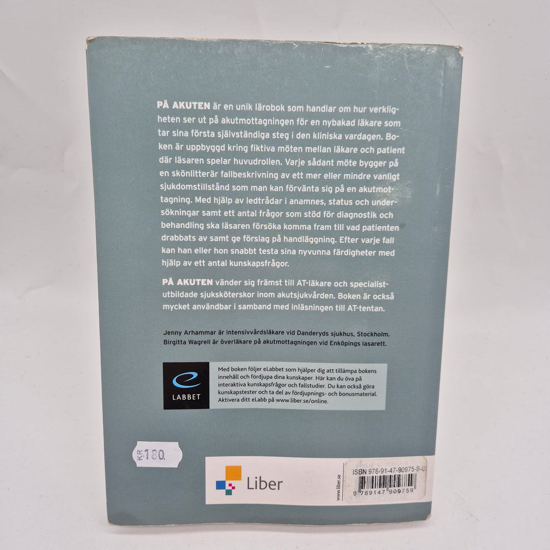 Begagnad Lärobok För Akutsjukvård Från Liber