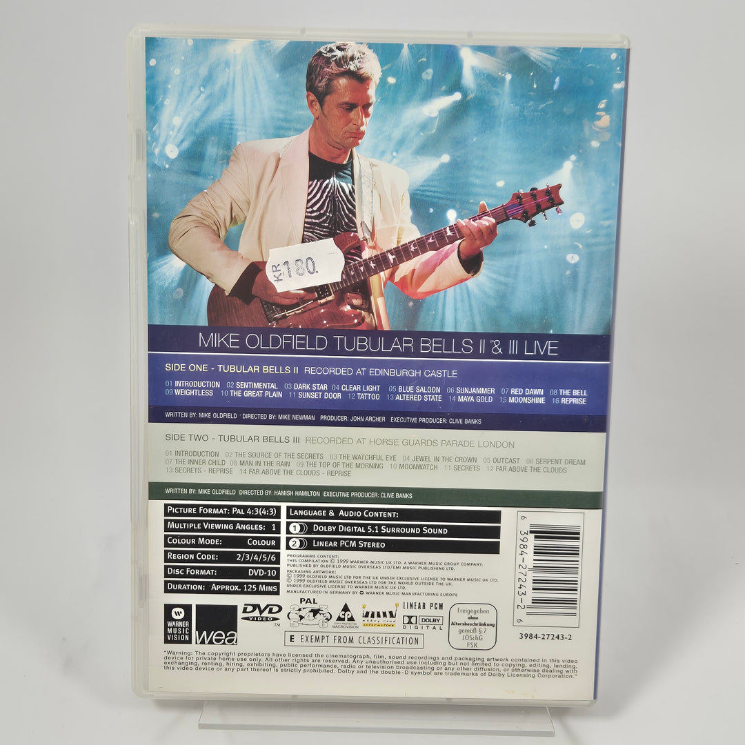 Mike Oldfield Tubular Bells II Live DVD