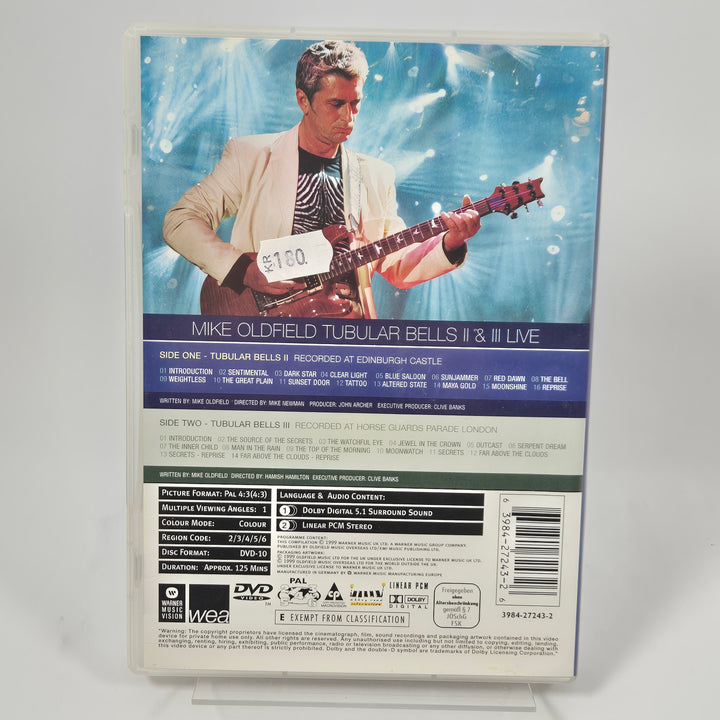 Mike Oldfield Tubular Bells II Live DVD
