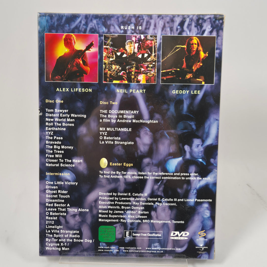 Rush In Rio DVD Begagnad i Gott Skick