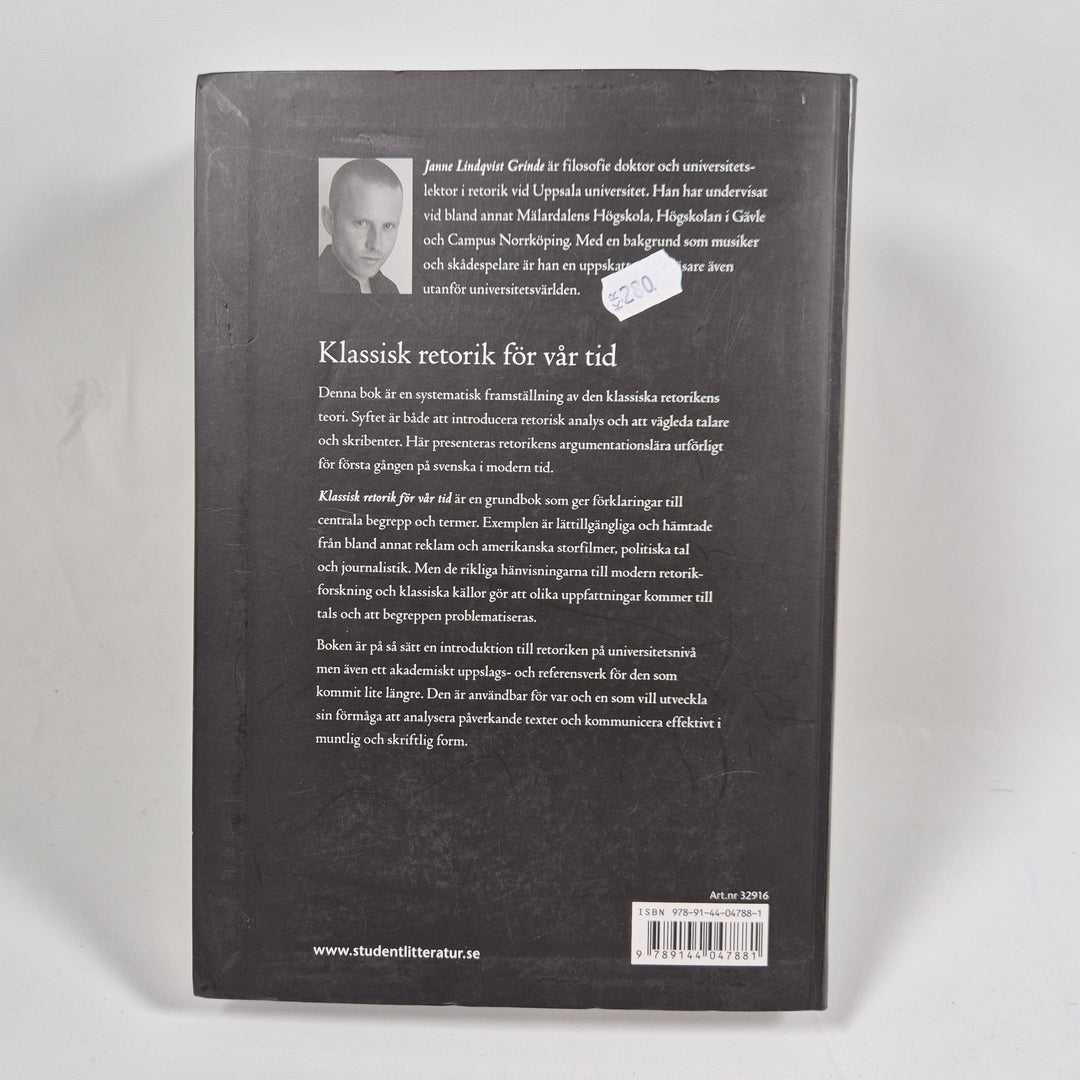 Janne Lindqvist Grinde – Klassisk retorik för vår tid