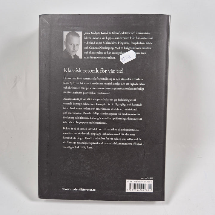 Janne Lindqvist Grinde – Klassisk retorik för vår tid