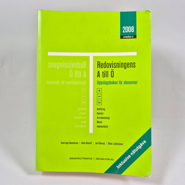 Redovisningens A till Ö fackbok 2008