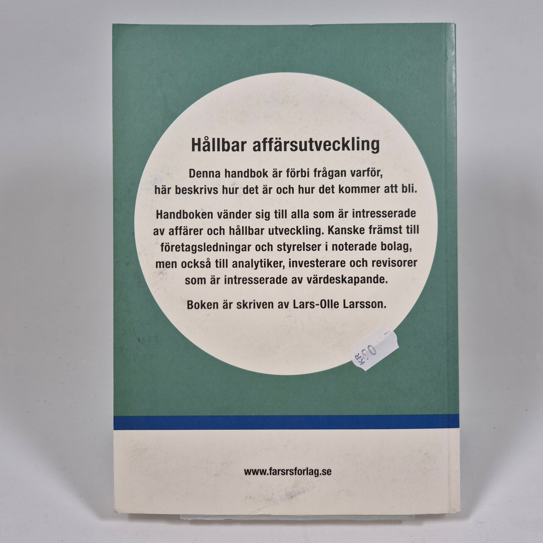 Hållbar affärsutveckling bok FAR SRS begagnad