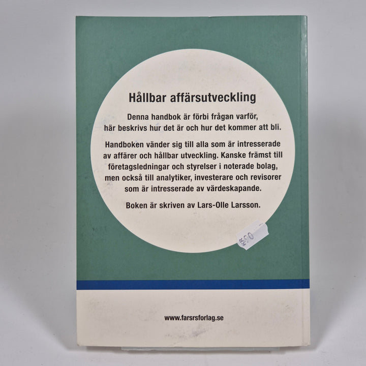 Hållbar affärsutveckling bok FAR SRS begagnad