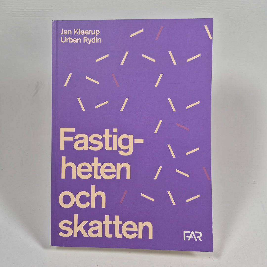 Fastigheten och skatten fackbok FAR Akademi
