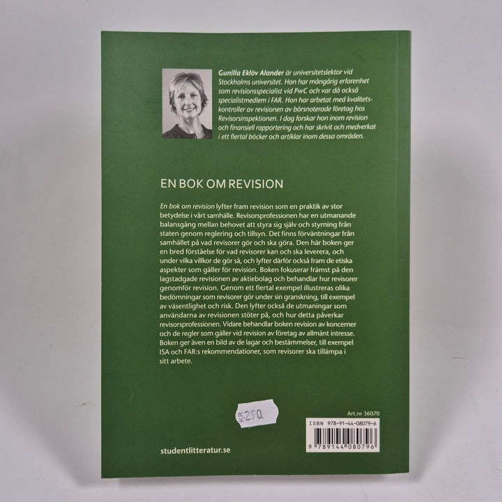 Revision kursbok Studentlitteratur av Gunilla Eklöv