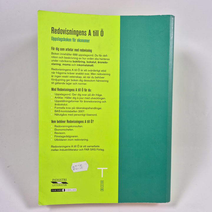 Redovisningens A till Ö fackbok 2008