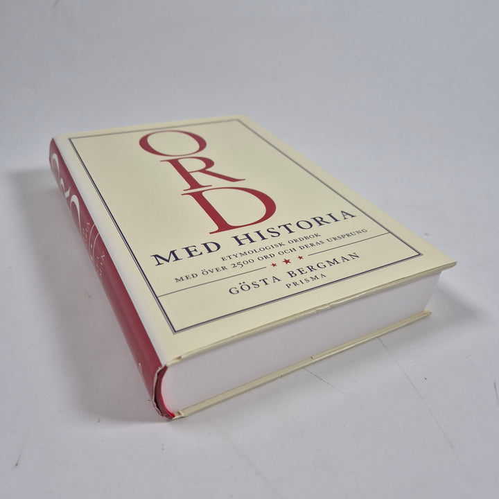 Ord med historia etymologisk ordbok inbunden