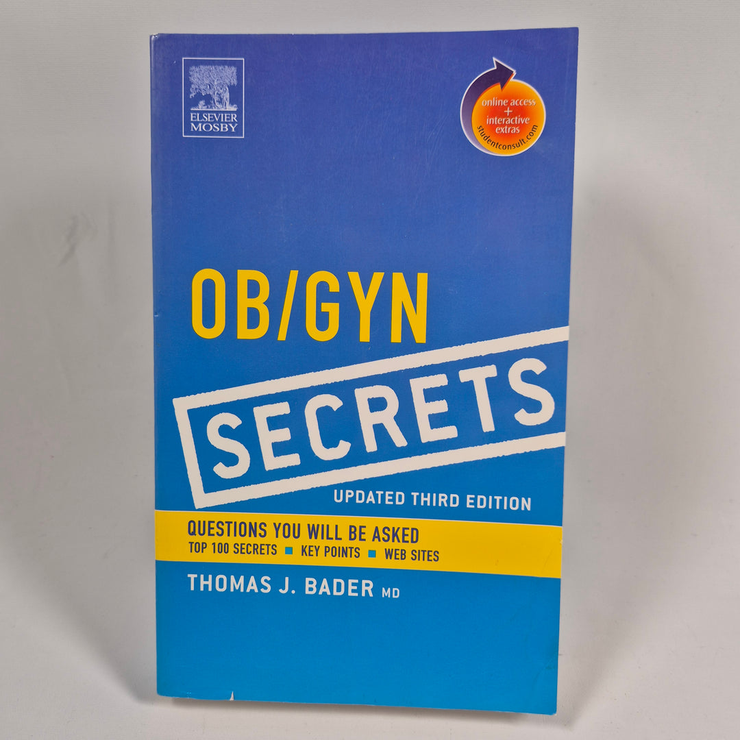 OB GYN Secrets medicinsk kursbok Elsevier