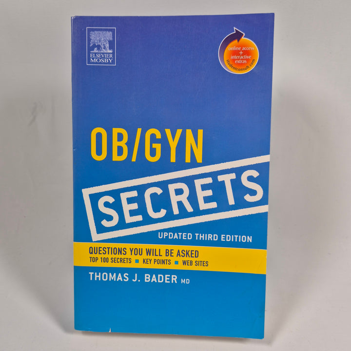 OB GYN Secrets medicinsk kursbok Elsevier
