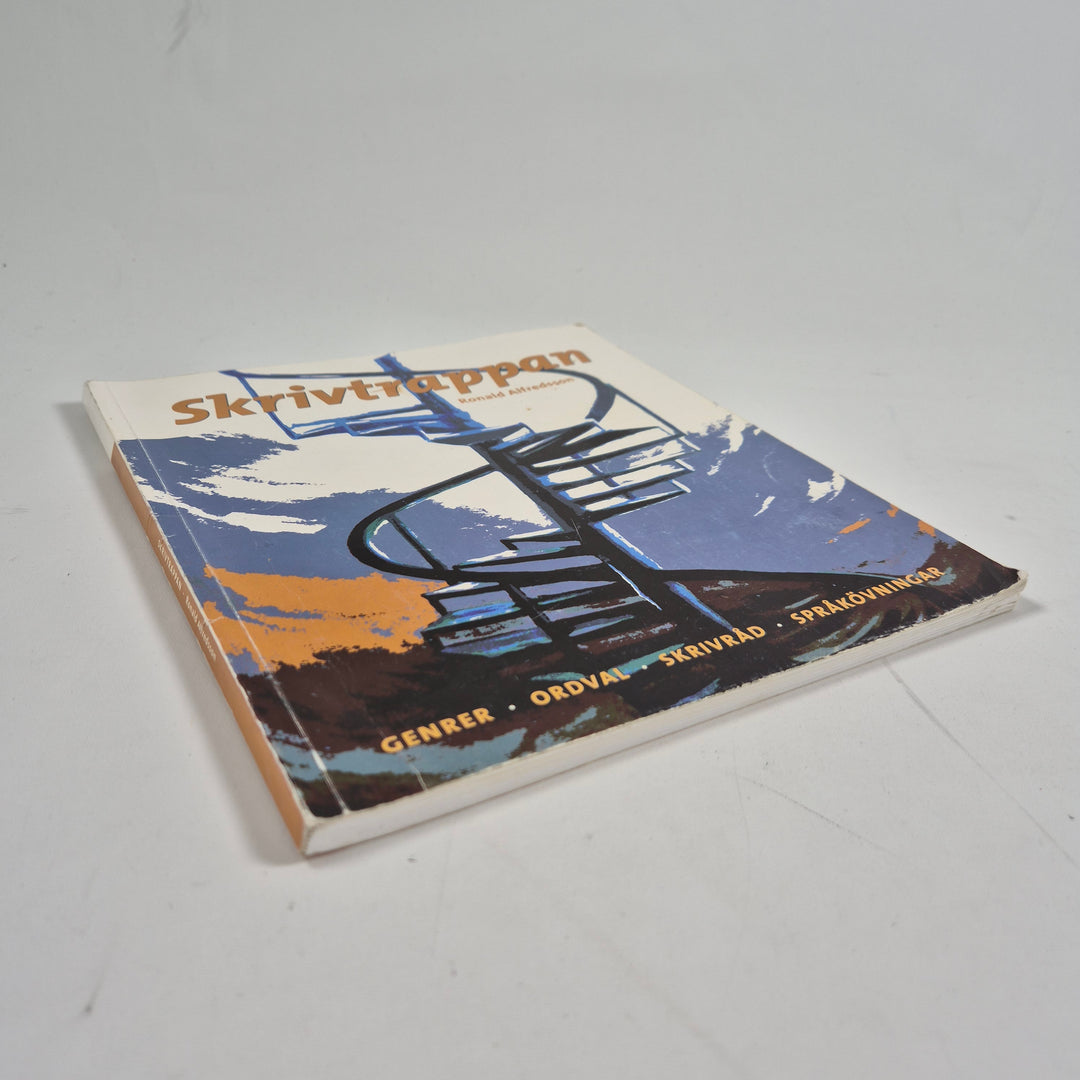Skrivtrappan skrivbok Folkuniversitetet begagnad kursbok