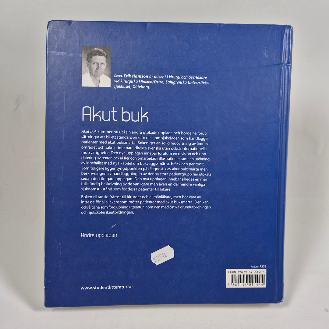 Akut buk medicinsk lärobok Studentlitteratur begagnad