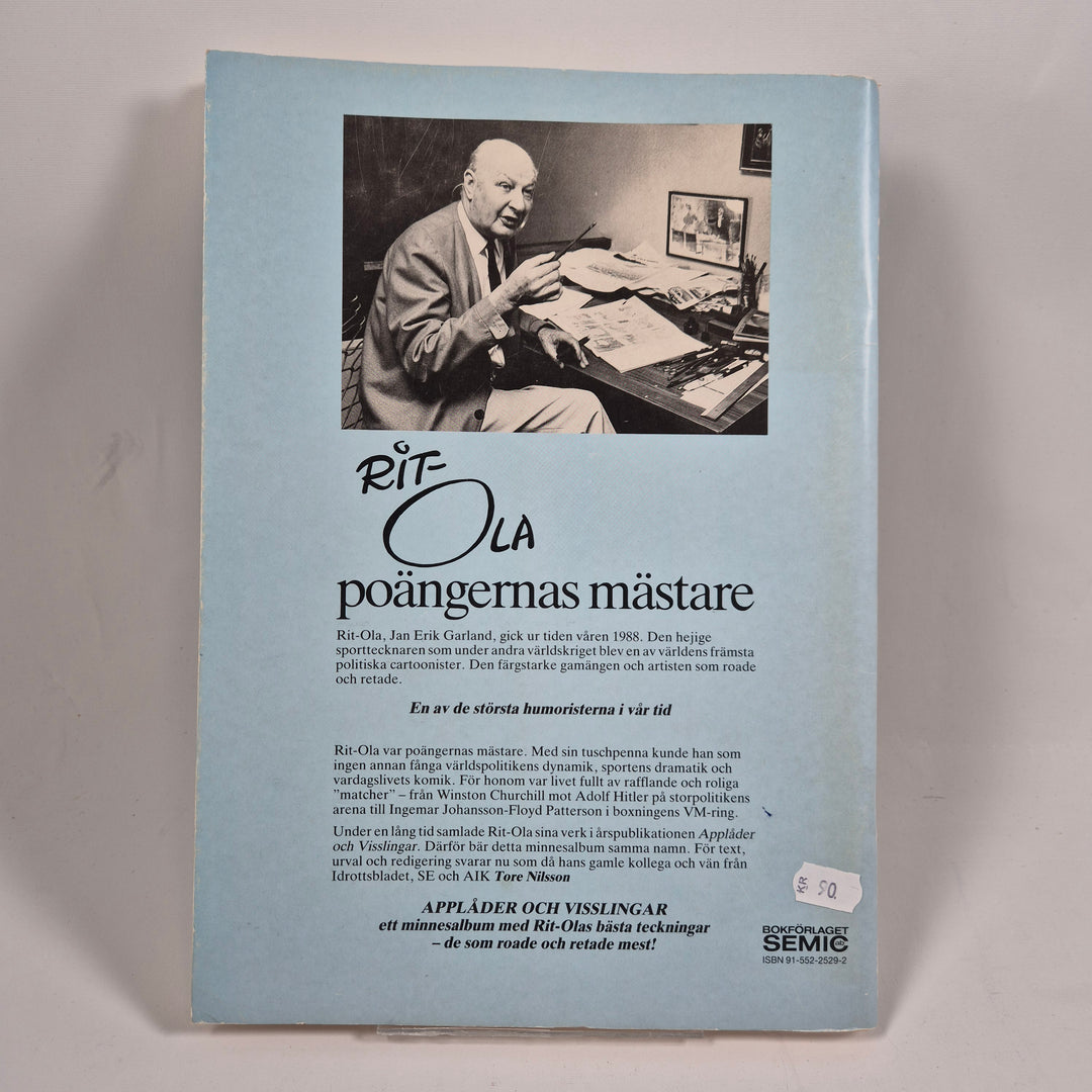 Retro seriealbum Applåder och visslingar Rit-Ola