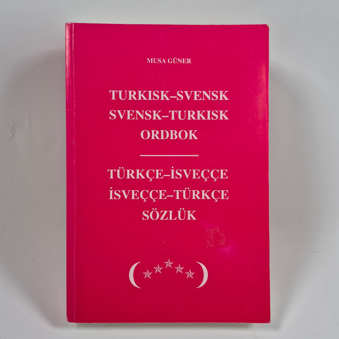 Turkisk svensk ordbok Musa Güner begagnad