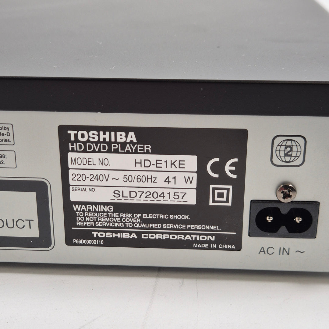Toshiba HD DVD spelare retro hembio
