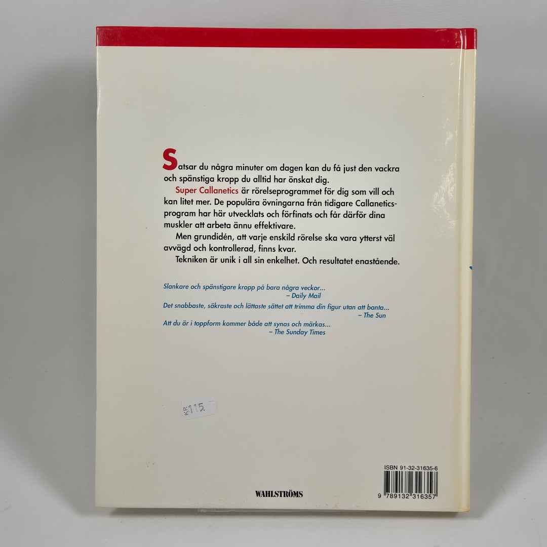 Super Callanetics retro träningsbok Wahlströms