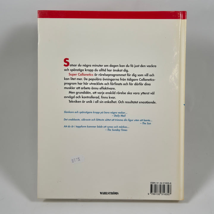 Super Callanetics retro träningsbok Wahlströms