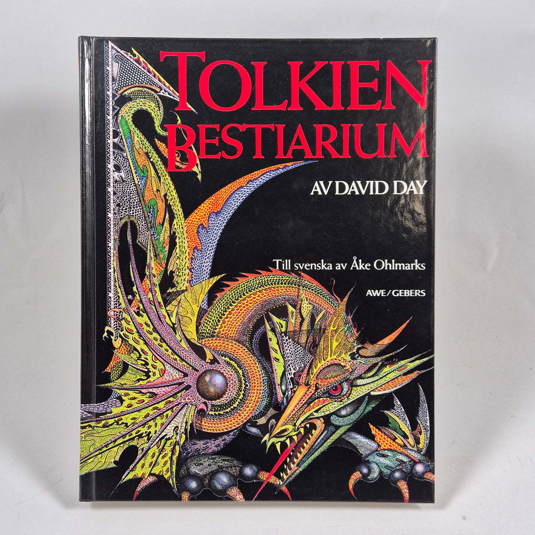 Tolkien Bestiarium retro illustrerad hårdband bok