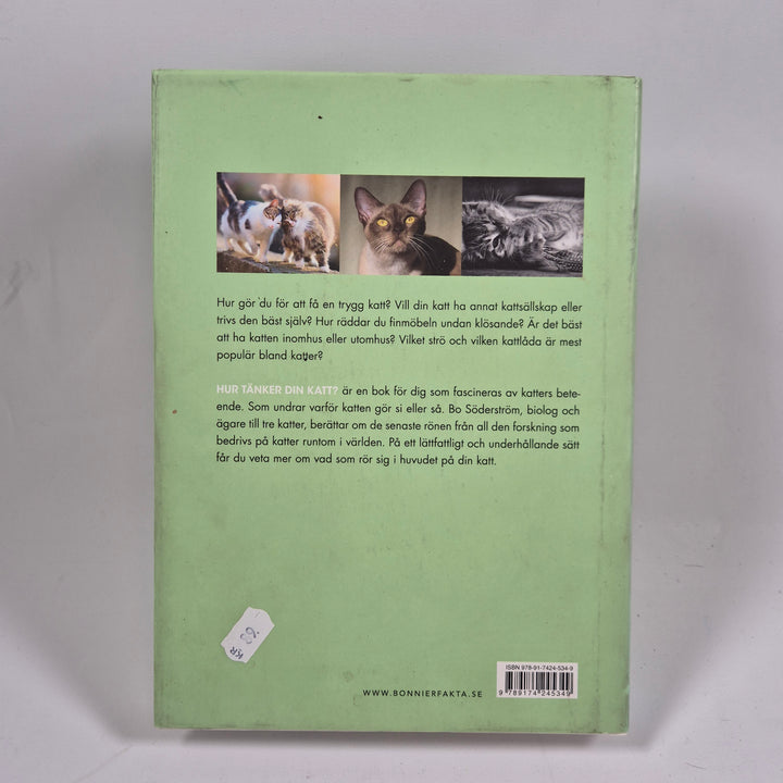 Hur tänker din katt faktabok Bonnier Fakta