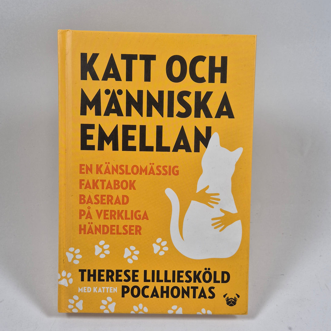 Katt och människa emellan faktabok begagnad