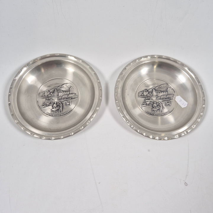 Retro tennfat Hilsen fra Bergen set