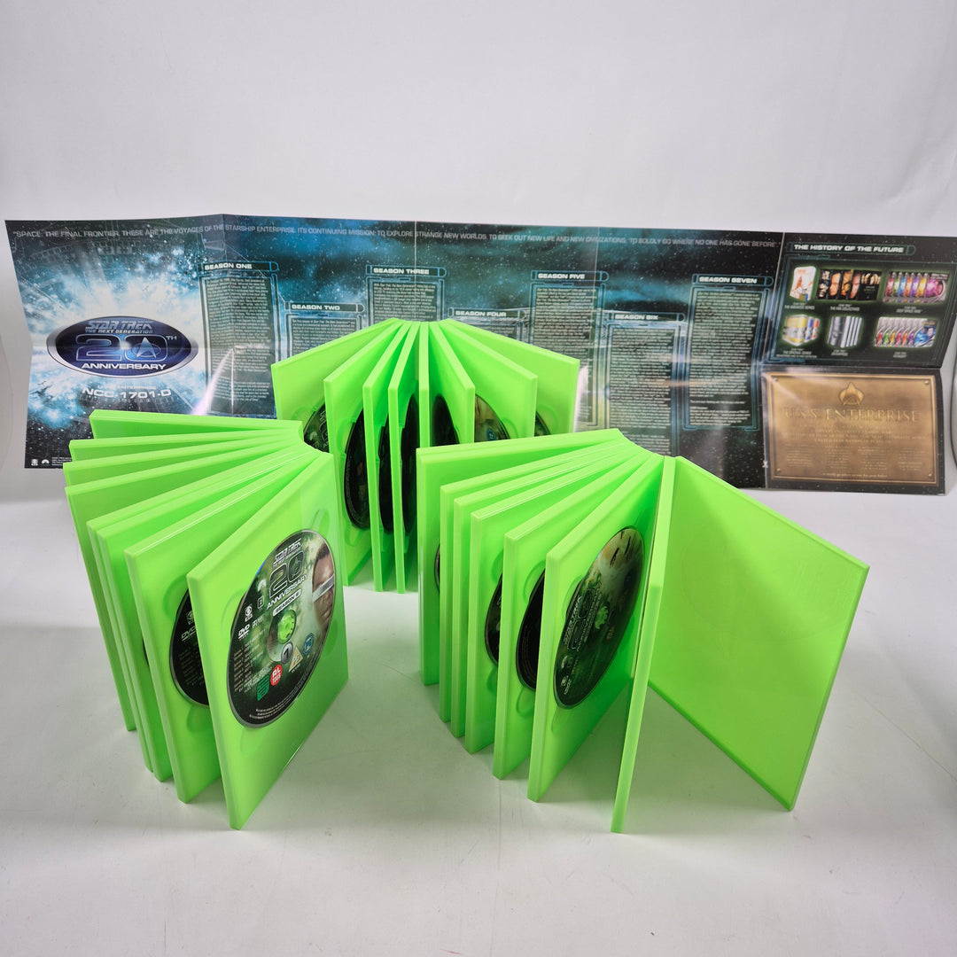 Star Trek TNG samlarutgåva grön DVD-box