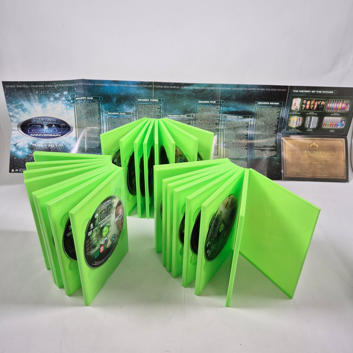 Star Trek TNG samlarutgåva grön DVD-box