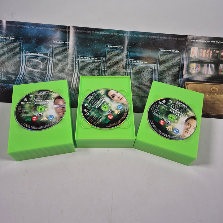Star Trek TNG samlarutgåva grön DVD-box