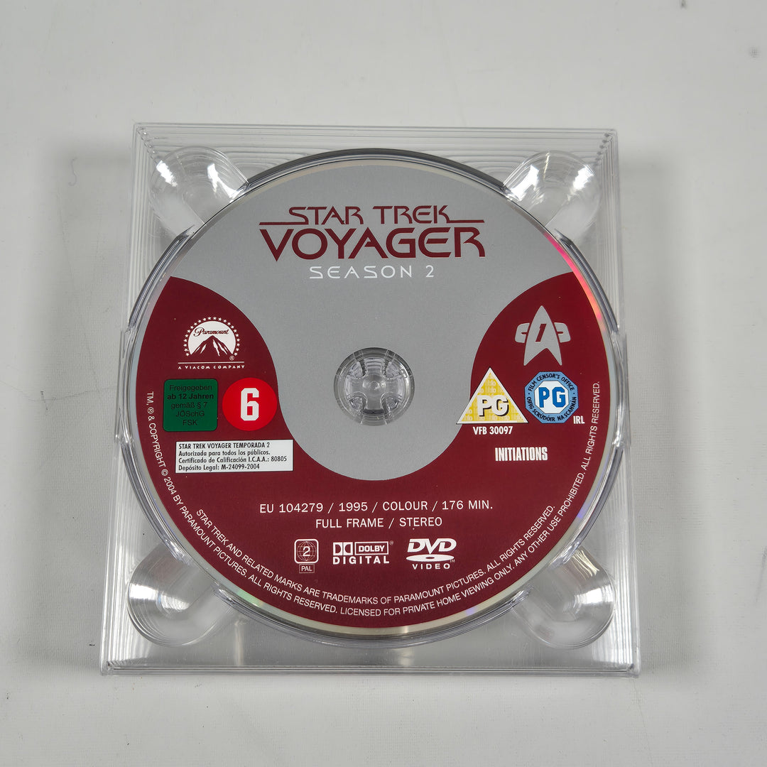 Star Trek Voyager säsong 2 DVD röd samlarbox