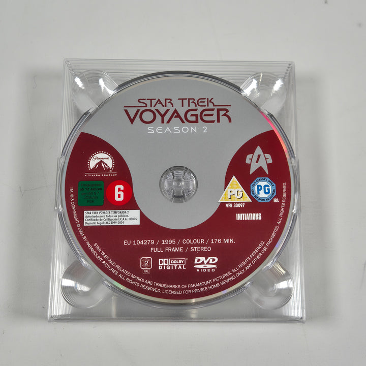 Star Trek Voyager säsong 2 DVD röd samlarbox