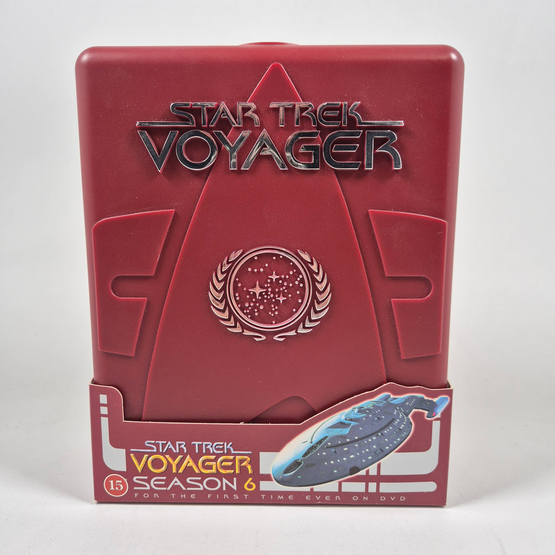 Star Trek Voyager säsong 6 röd DVD-box
