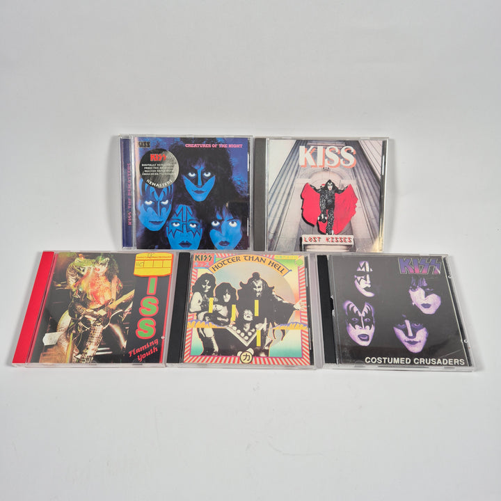 Kiss retro CD lot fem skivor