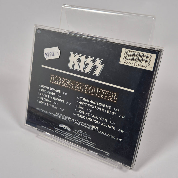 KISS retro samlarpaket fem klassiska CD-skivor
