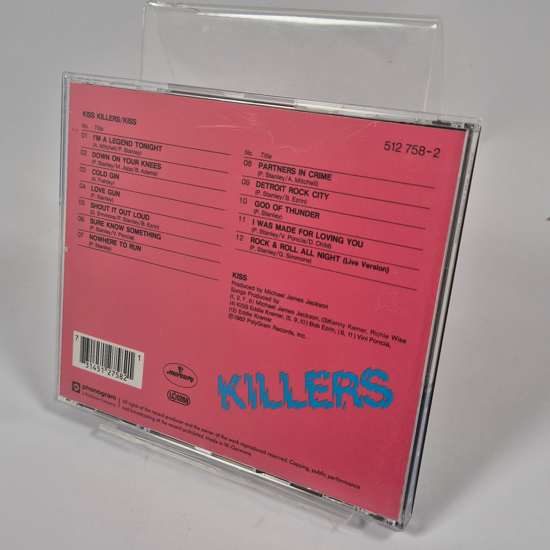 KISS retro samlarpaket fem klassiska CD-skivor