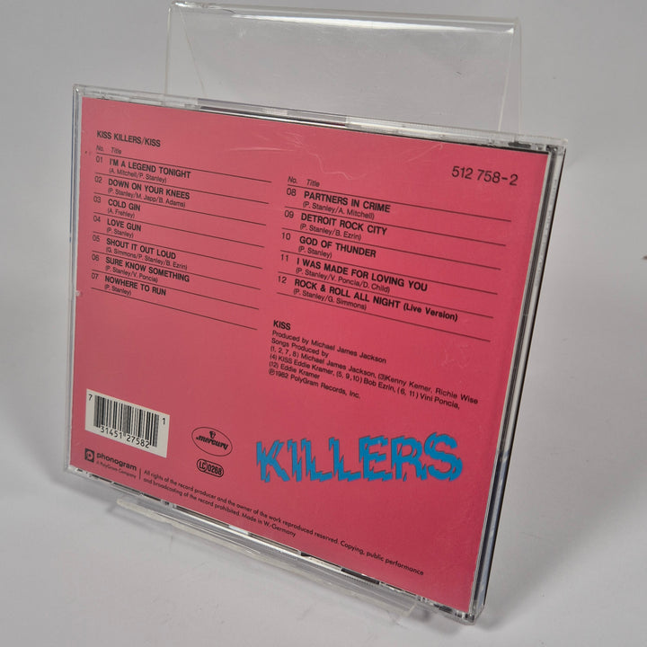 KISS retro samlarpaket fem klassiska CD-skivor