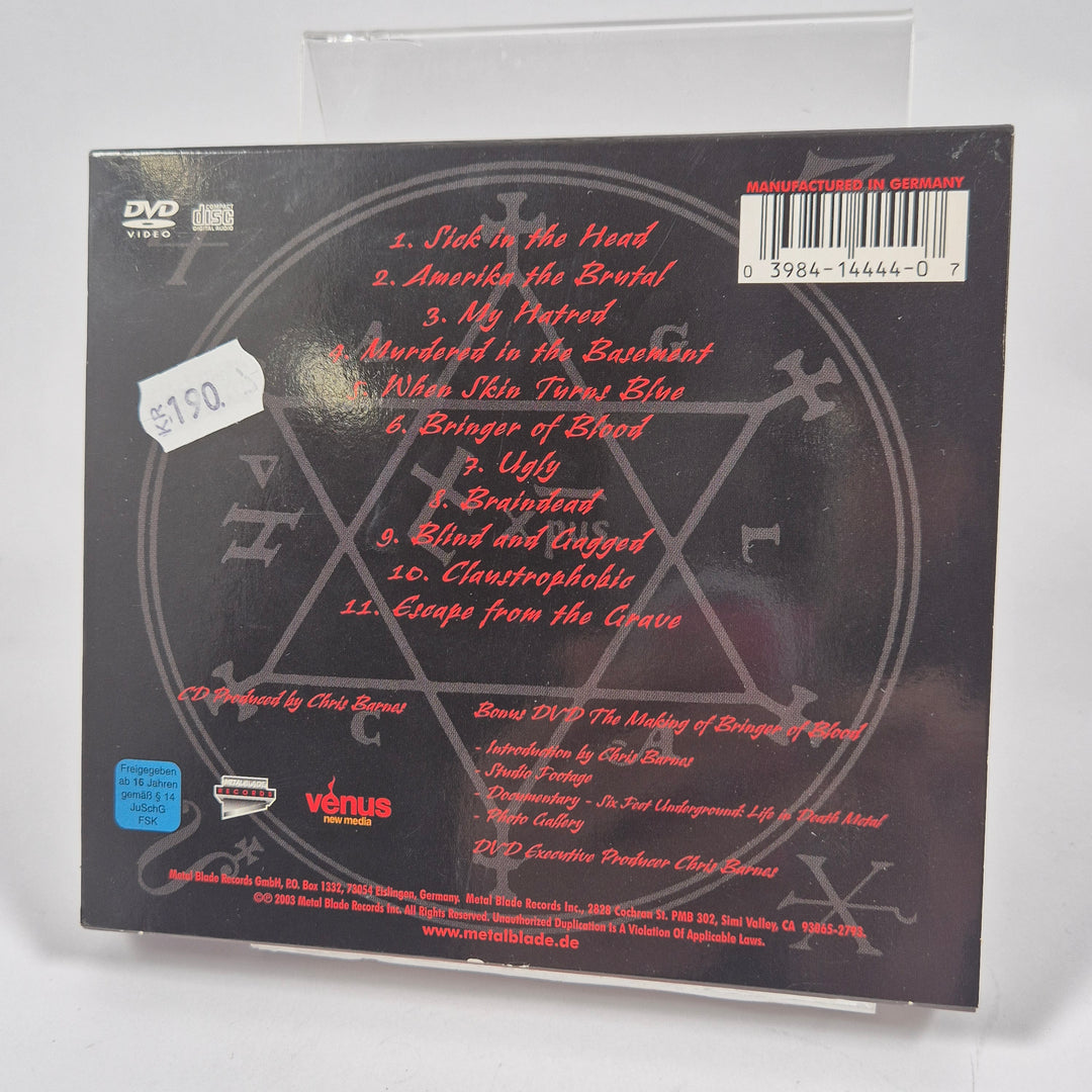 Six Feet Under death metal CD-set begagnat