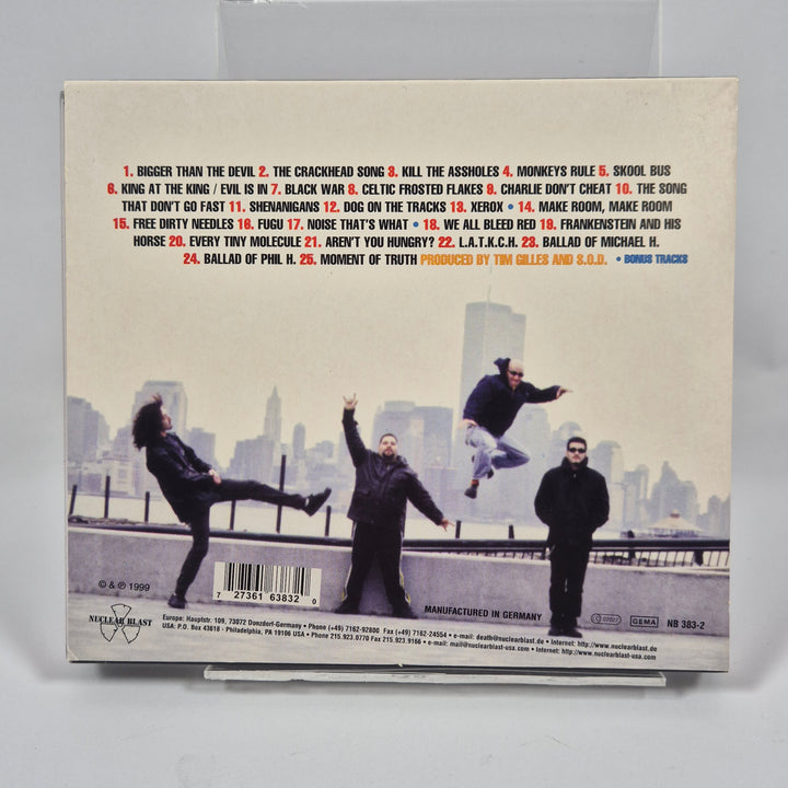 S.O.D. CD paket 4 skivor retro