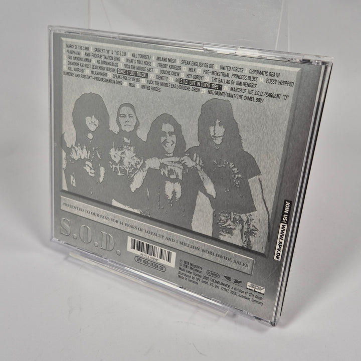 S.O.D. CD paket 4 skivor retro