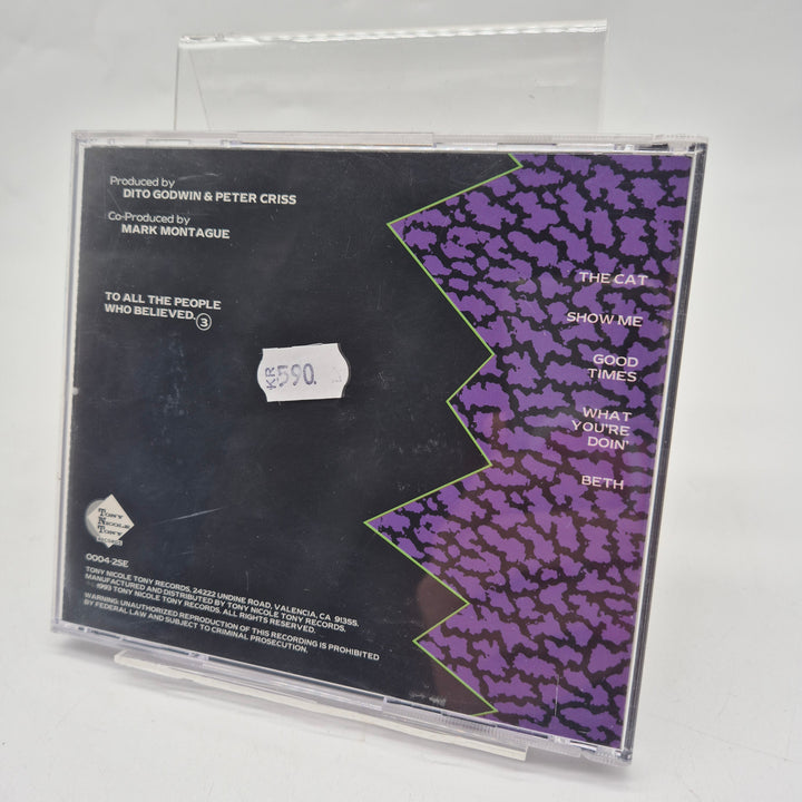 Retro limited edition CD Tony Nicole Tony